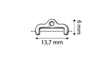 Cymbal Skafi ll 11/0 Bead Ending, 012827, Choose your color and quantity-4 pieces