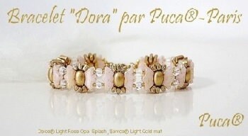 Dora Bracelet Pattern - DO NOT BUY- Sent free by email-Free with par Puca bead purchase, Read the description below for details