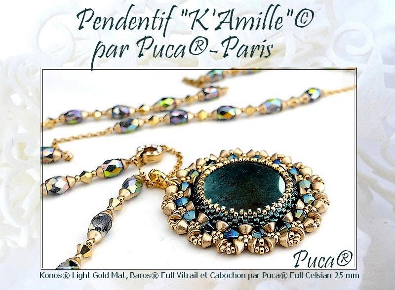 Konos par Puca Frost Jade, 10 grams Approx 107 beads, choose the color you want