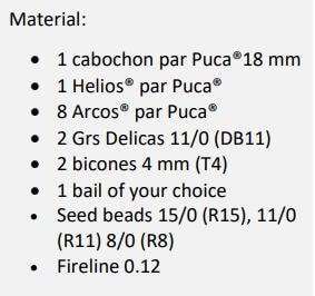 Je t' Aime Pendant Pattern