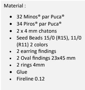 Seychelles Earring Pattern