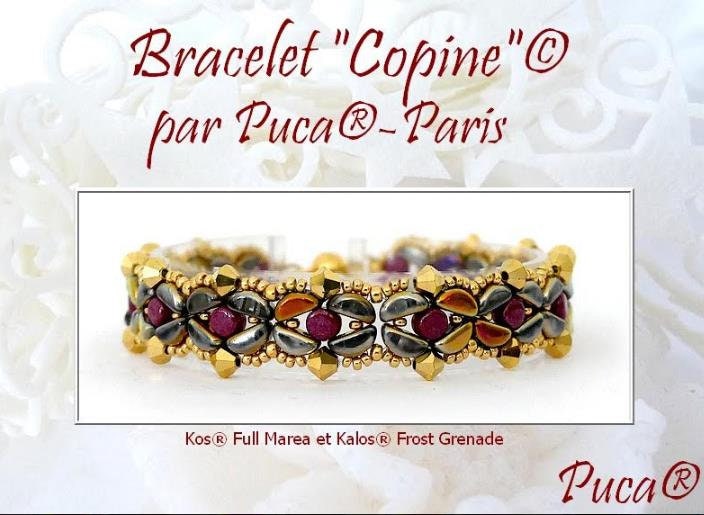 Kos® Par Puca® Jet Nebula, 2 Hole 6x3mm Czech Glass, 23980-15001-10 grams