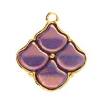 Cymbal Manalis Ginko Pendant Setting, 013939, 1 piece - Choose your color