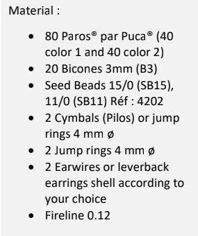 Kafrine Earring Pattern