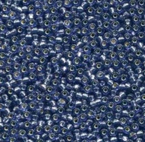 11/0 Duracoat Dyed Prussian Blue Silver Lined, Miyuki 4276 10 grams