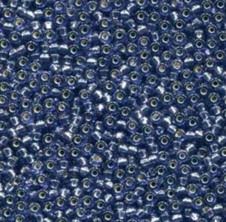 11/0 Duracoat Dyed Prussian Blue Silver Lined, Miyuki 4276 10 grams