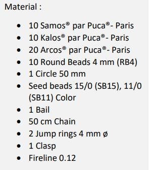 Petunia Pendant Pattern