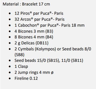 Bracelet Omega Pattern