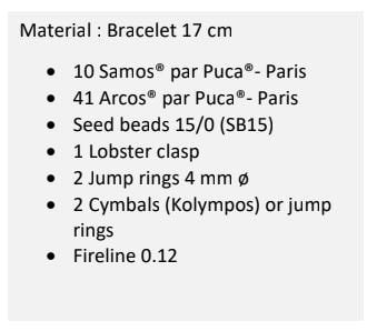 Bracelet Turtle Pattern