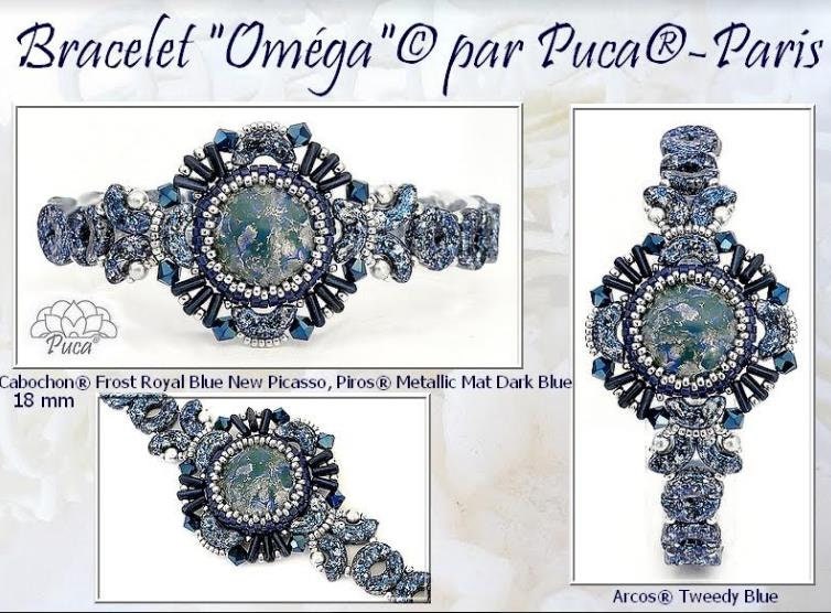 Bracelet Omega Pattern