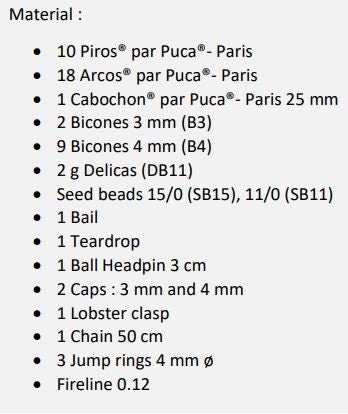 Natascha Pendant Pattern