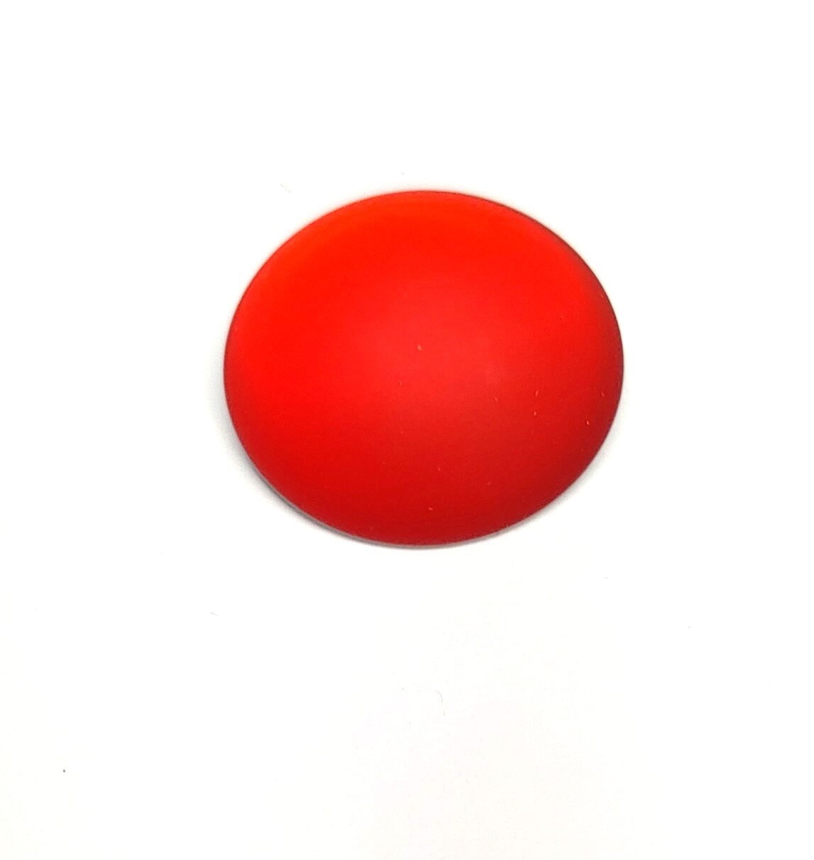 Lunasoft Lucite Cabochon Cherry, 24mm Round, quantity 1