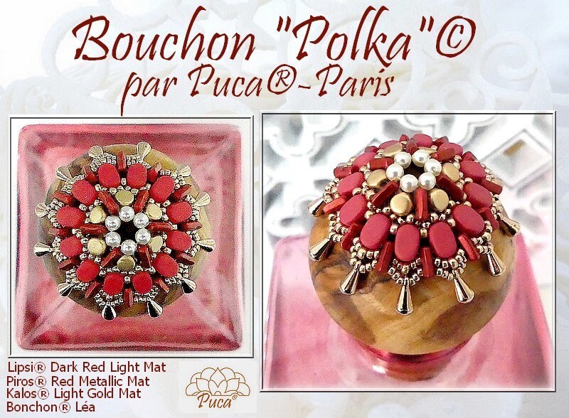 Lipsi par Puca Paris, Matte Collection, Czech Glass 7x4MM, 40 Beads