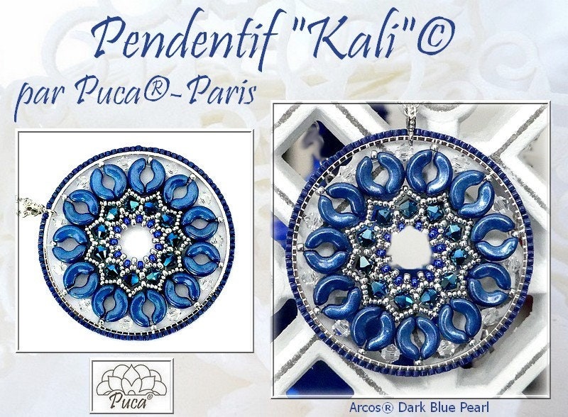 Arcos par Puca Pearl Collection, 3-Hole 5X10MM Czech Glass, 30 Beads, 10 Color Choices