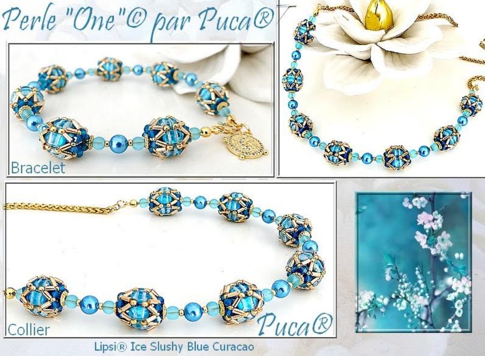 Perle One Pattern - DO NOT BUY- Sent free by email-Free with par Puca bead purchase, Read the description below for details