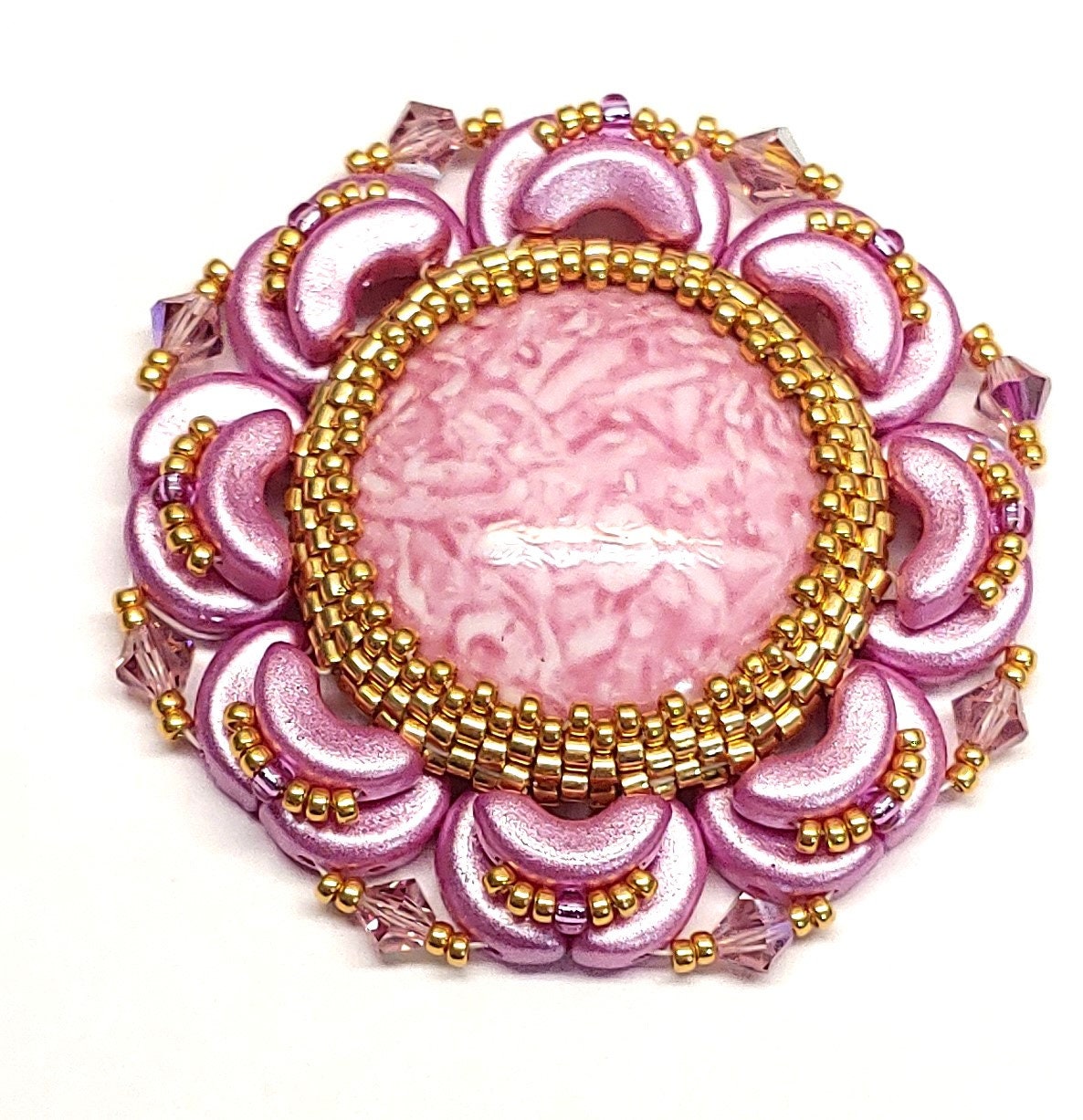 Arcos par Puca Pearl Collection, 3-Hole 5X10MM Czech Glass, 30 Beads, 10 Color Choices