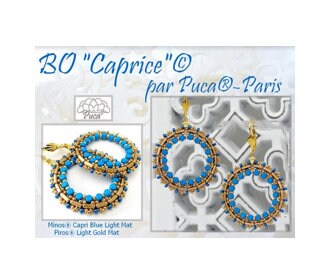 Minos Par Puca-Paris Light Matte Collection, 2.5X3MM Czech glass, 5 grams