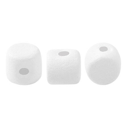 Minos Par Puca-Paris Light Matte Collection, 2.5X3MM Czech glass, 5 grams