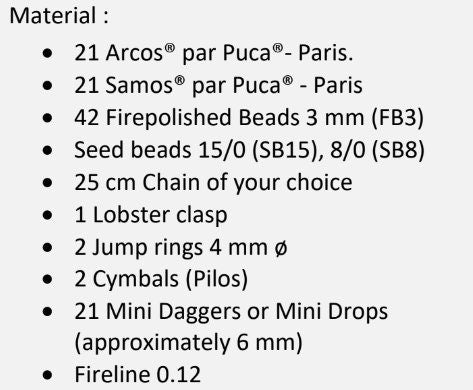 Samy Necklace Pattern