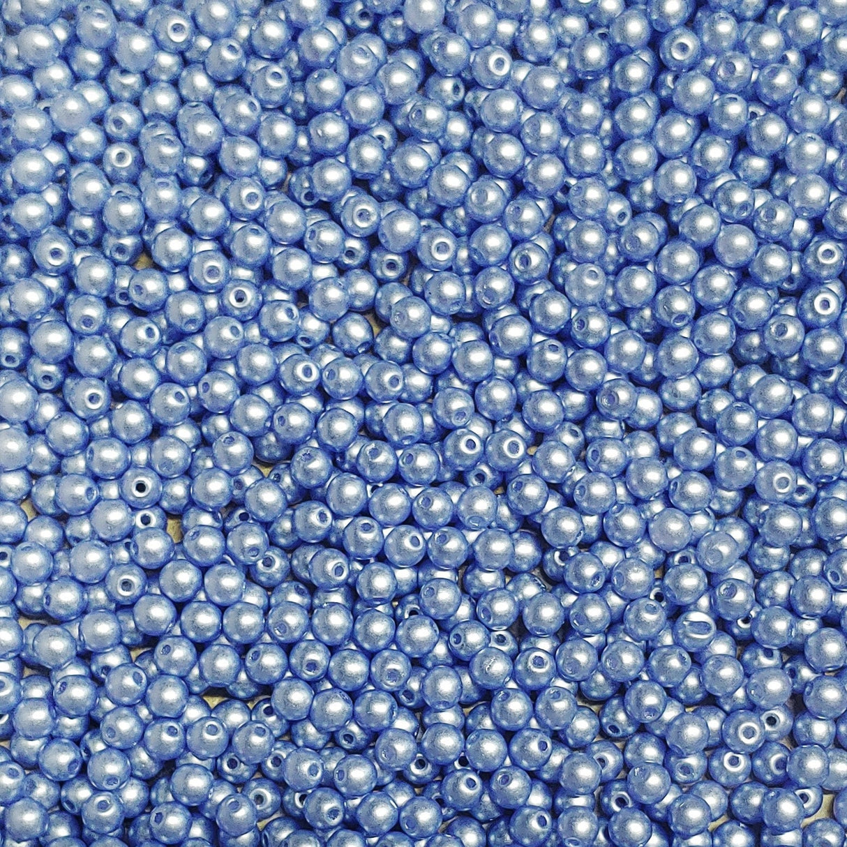 3mm Round Pastel Lt. Sapphire, Czech Glass, 02010-25014