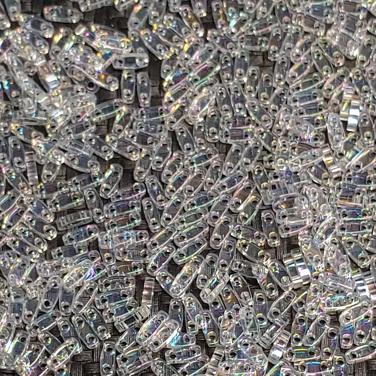 Quarter Tila Crystal AB, QTL250, Miyuki 5 grams