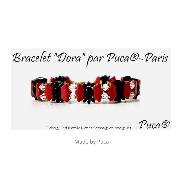 Dora Bracelet Pattern - DO NOT BUY- Sent free by email-Free with par Puca bead purchase, Read the description below for details