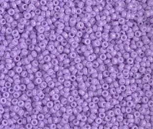 15/0 Duracoat Opaque Light Purple, Miyuki Seed Bead, 15-4488