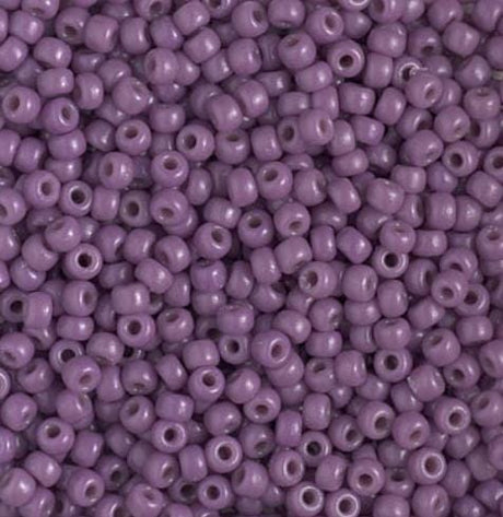 8/0 Duracoat Opaque Dark Orchid, Miyuki Seed Bead, 8-4489