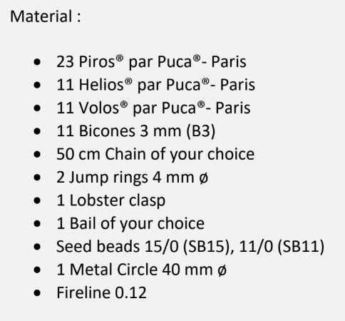 Idylle Pendant Pattern