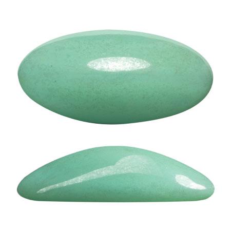Athos Oval Cabochon - Luster Coating, 20x10MM Czech Beads, Qty 2 Beads per color