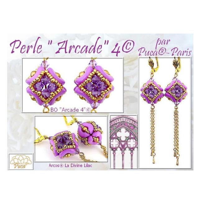 Perle Arcade 4 Earring Pattern