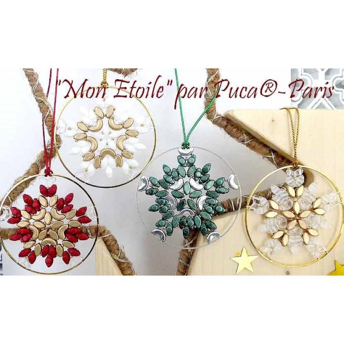 Mon Etoile Pattern - DO NOT BUY- Sent free by email-Free with par Puca bead purchase, Read the description below for details