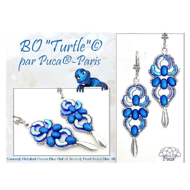 Bo Turtle Earring Pattern