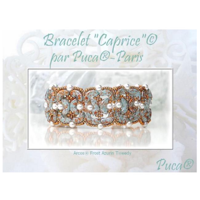 Caprice Bracelet Pattern -DO NOT BUY- Sent free by email-Free with par Puca bead purchase, Read the description below for details