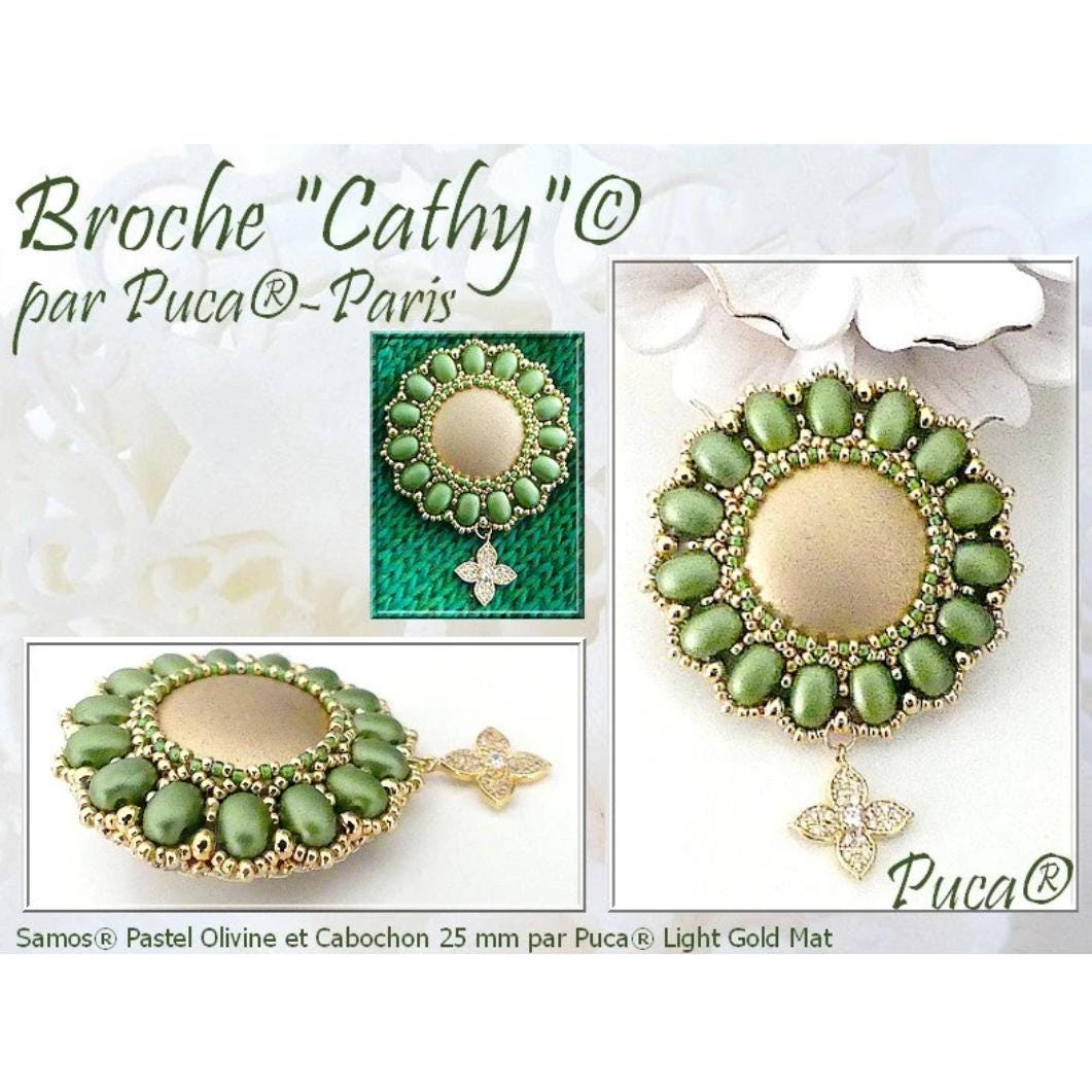 Cathy Brooch or Pendant Pattern