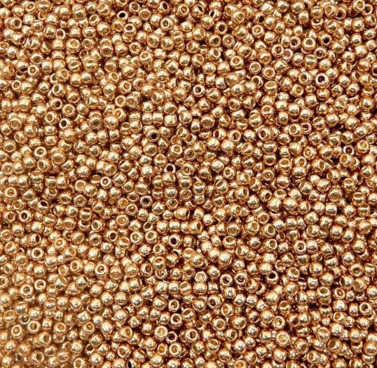 11/0 Toho Champagne Permafinish, color PF592 Round Seed Bead