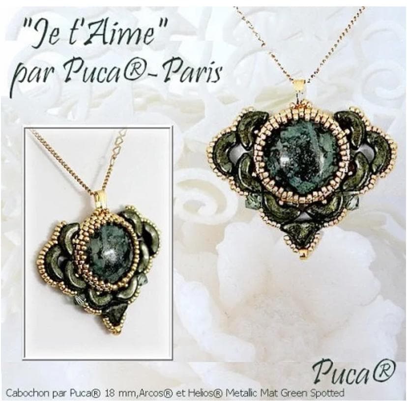 Je t' Aime Pendant Pattern