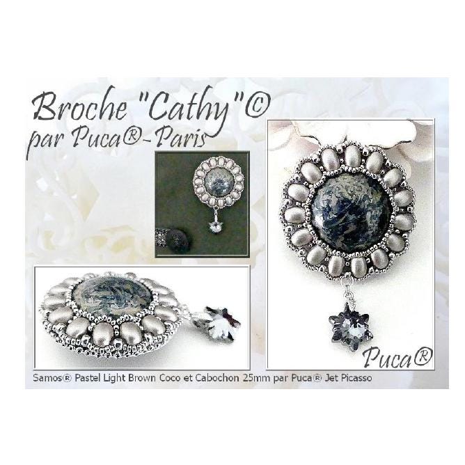 Cathy Brooch or Pendant Pattern