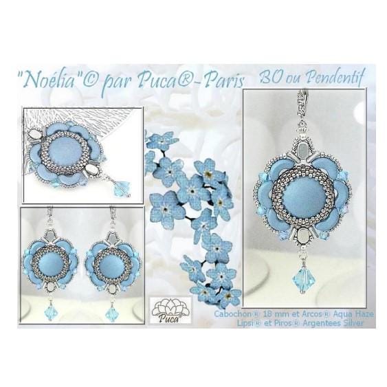 Noelia Pendant-Earring Pattern