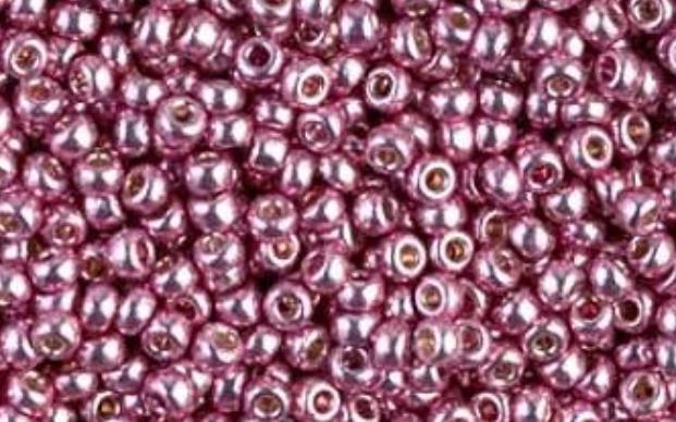 11/0 Duracoat Galvanized Miyuki Glass Seed Bead, Dusty Orchid, D4218