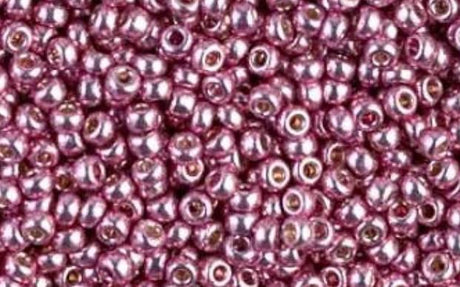 11/0 Duracoat Galvanized Miyuki Glass Seed Bead, Dusty Orchid, D4218