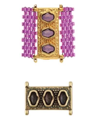 Cymbal Korakas ll Delica Connector, 013500, 1 piece-Choose your color and quantity