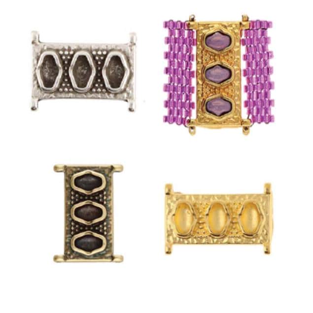 Cymbal Korakas ll Delica Connector, 013500, 1 piece-Choose your color and quantity