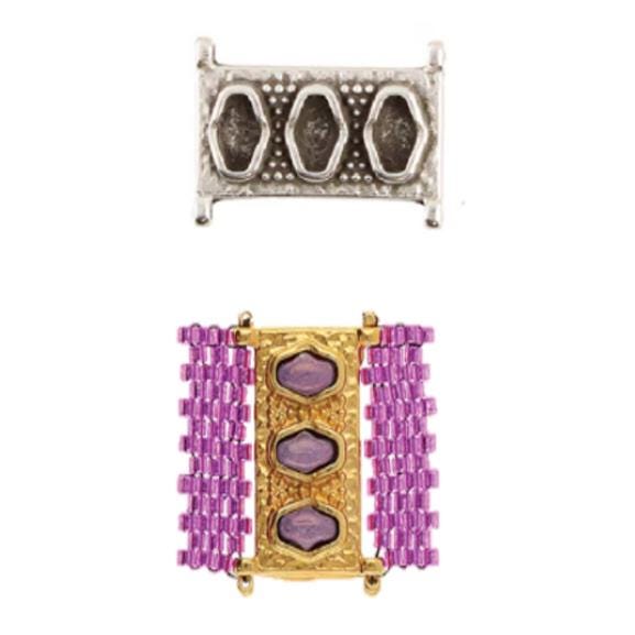 Cymbal Korakas ll Delica Connector, 013500, 1 piece-Choose your color and quantity