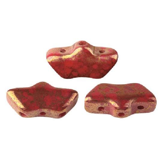 Delos Bronze Coatings 4 Colors Par Puca ®-Paris® 3 Hole 6x11mm-25 Beads**See pattern section, Free patterns if not added to cart