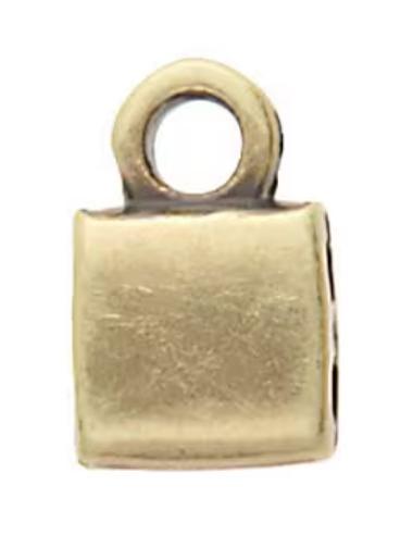 Cymbal Piperi Tila Bead Ending, 012359 choose a color, 4 pieces