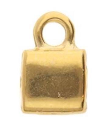 Cymbal Piperi Tila Bead Ending, 012359 choose a color, 4 pieces