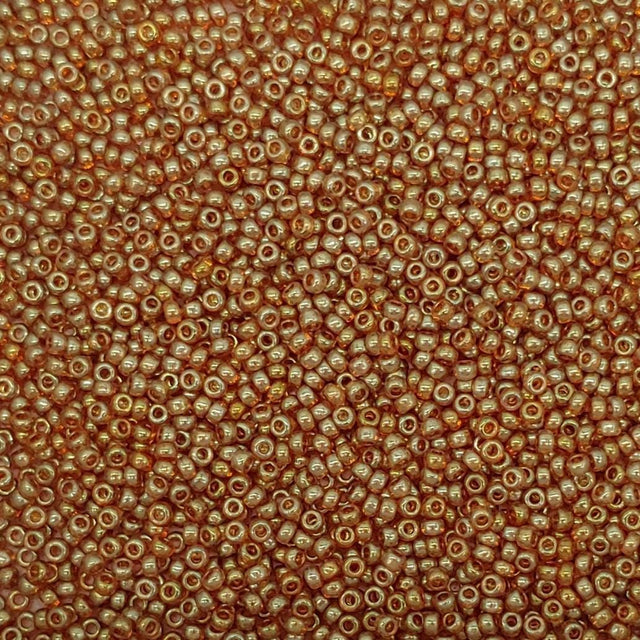 11/0 Topaz Gold Luster Miyuki Glass Seed Beads, 311-28 Grams