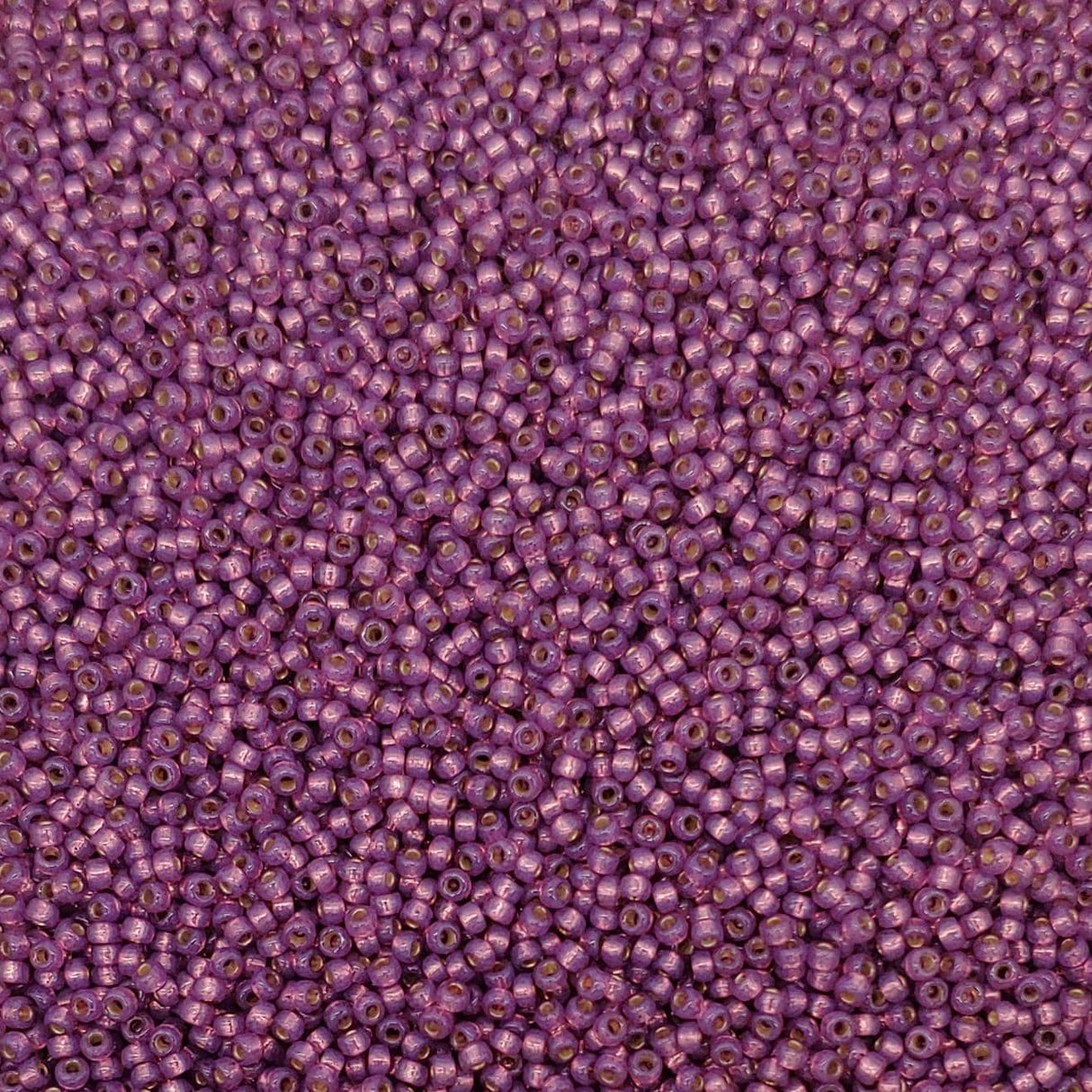 11-4248 Duracoat Dyed Silver Lined Dark Lilac, Miyuki Seed Beads 11/0