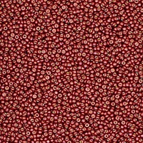 11/0 Galvanized Wine Miyuki Glass Seed Beads, 1089-10 grams